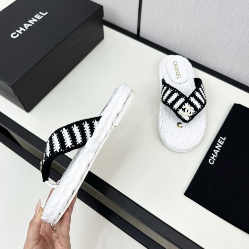 Replica Chanel Slippers For Women #1224959 $100.00 USD for Wholesale