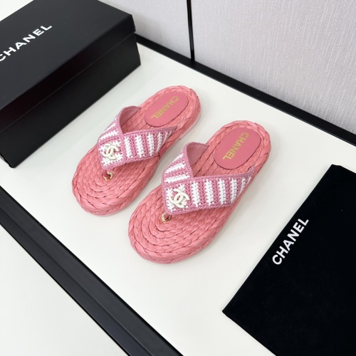 Chanel Slippers For Women #1224960 $100.00 USD, Wholesale Replica Chanel Slippers