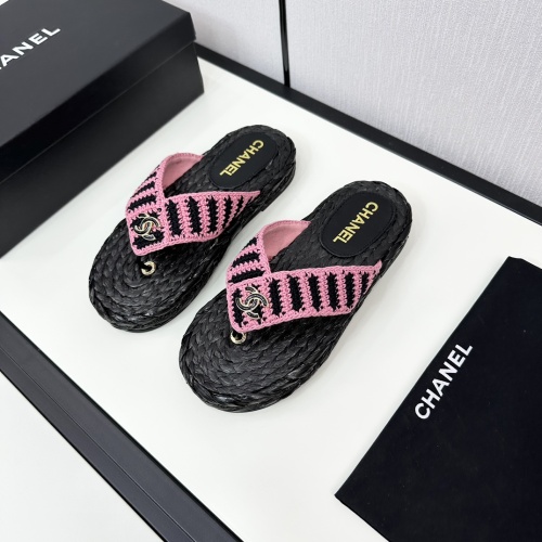 Chanel Slippers For Women #1224961 $100.00 USD, Wholesale Replica Chanel Slippers