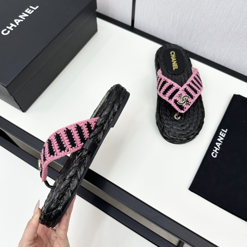 Replica Chanel Slippers For Women #1224961 $100.00 USD for Wholesale