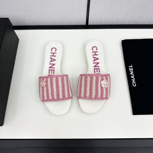 Chanel Slippers For Women #1224962 $102.00 USD, Wholesale Replica Chanel Slippers