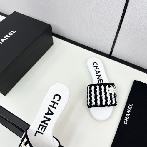 Replica Chanel Slippers For Women #1224963 $102.00 USD for Wholesale