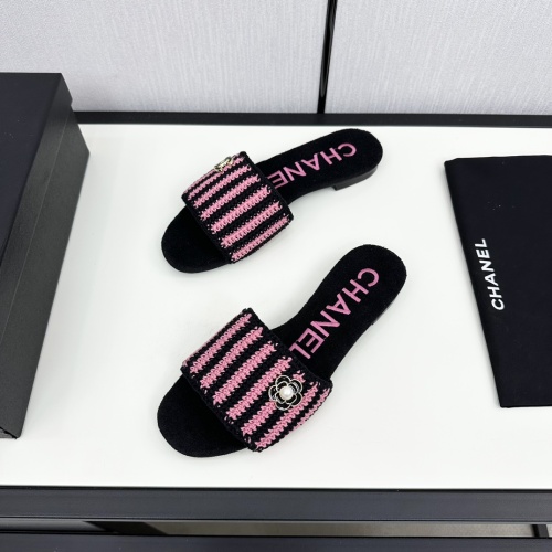 Replica Chanel Slippers For Women #1224964 $102.00 USD for Wholesale