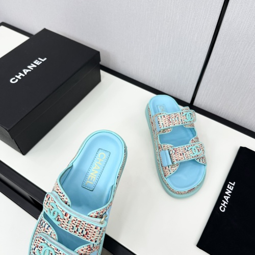 Replica Chanel Slippers For Women #1224980 $100.00 USD for Wholesale