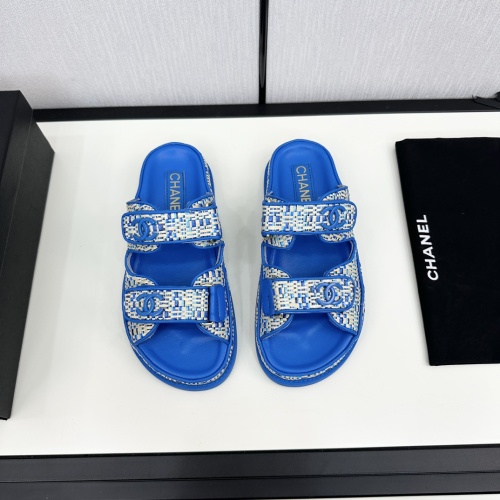 Chanel Slippers For Women #1224984 $100.00 USD, Wholesale Replica Chanel Slippers