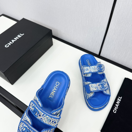 Replica Chanel Slippers For Women #1224984 $100.00 USD for Wholesale