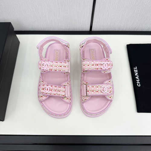 Chanel Sandal For Women #1224990 $100.00 USD, Wholesale Replica Chanel Sandal