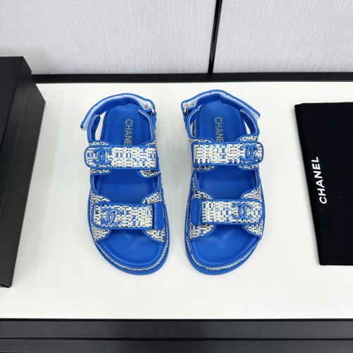 Chanel Sandal For Women #1225006 $100.00 USD, Wholesale Replica Chanel Sandal