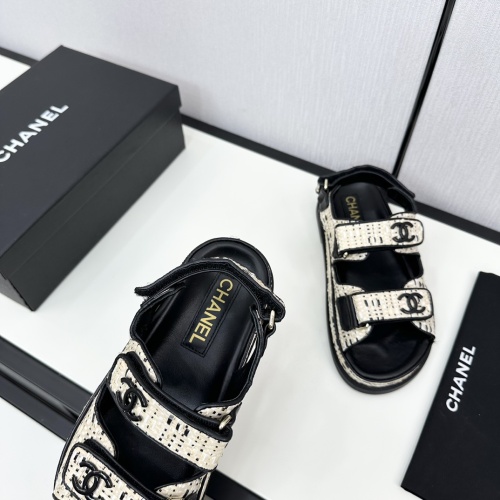 Replica Chanel Sandal For Women #1225008 $100.00 USD for Wholesale