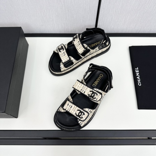 Replica Chanel Sandal For Women #1225008 $100.00 USD for Wholesale