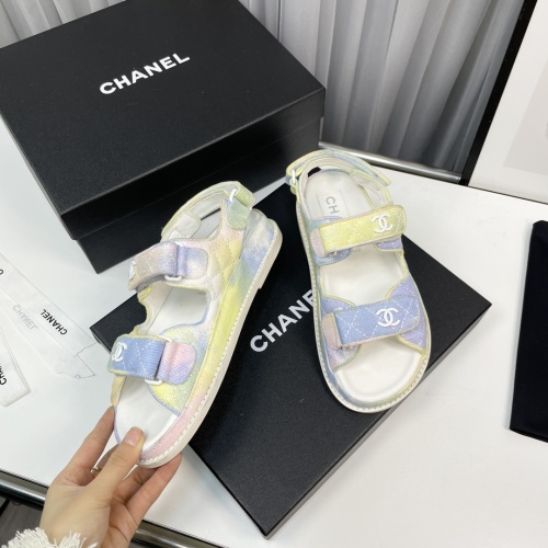 Replica Chanel Sandal For Women #1225025 $115.00 USD for Wholesale