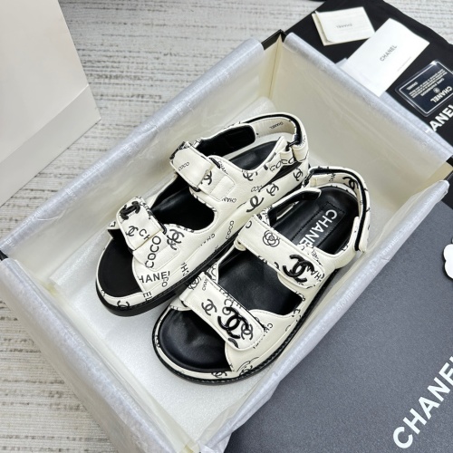 Chanel Sandal For Women #1225036 $115.00 USD, Wholesale Replica Chanel Sandal