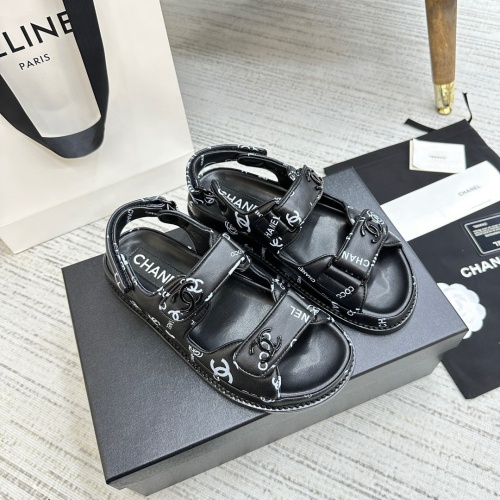 Replica Chanel Sandal For Women #1225037 $115.00 USD for Wholesale