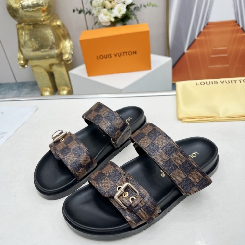 Louis Vuitton Slippers For Women #1225041 $68.00 USD, Wholesale Replica Louis Vuitton Slippers