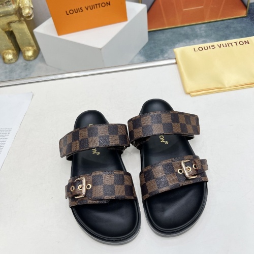 Replica Louis Vuitton Slippers For Women #1225041 $68.00 USD for Wholesale