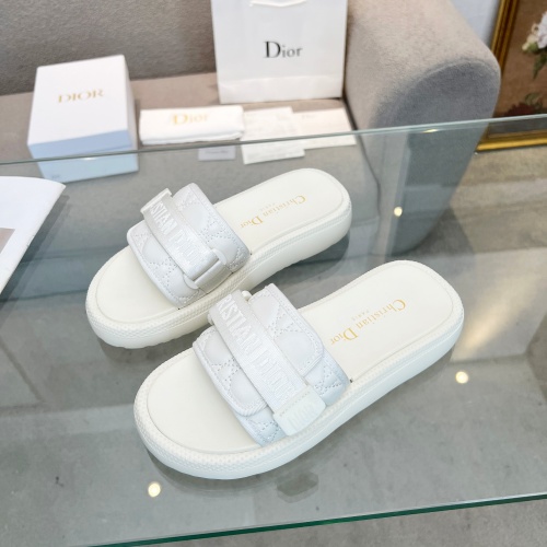 Christian Dior Slippers For Women #1225050 $80.00 USD, Wholesale Replica Christian Dior Slippers