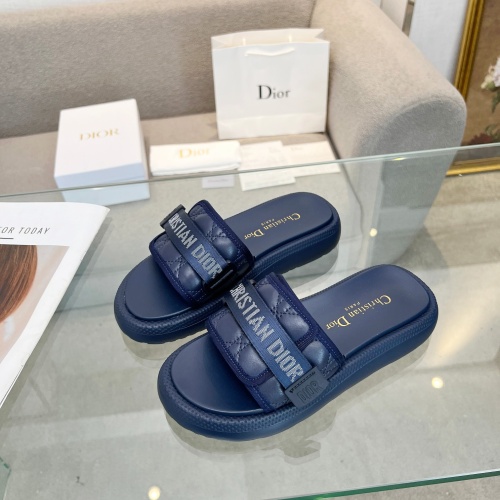 Christian Dior Slippers For Women #1225052 $80.00 USD, Wholesale Replica Christian Dior Slippers