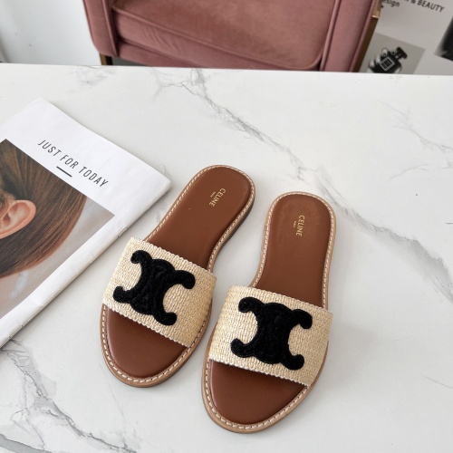 Replica Celine Slippers For Women #1225067 $68.00 USD for Wholesale