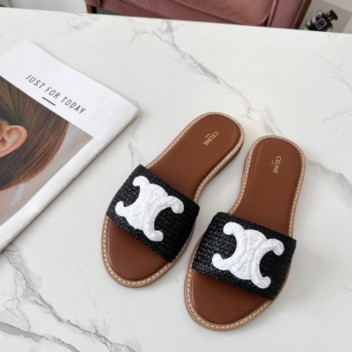 Replica Celine Slippers For Women #1225071 $68.00 USD for Wholesale