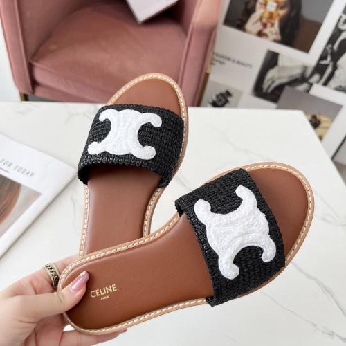 Replica Celine Slippers For Women #1225071 $68.00 USD for Wholesale