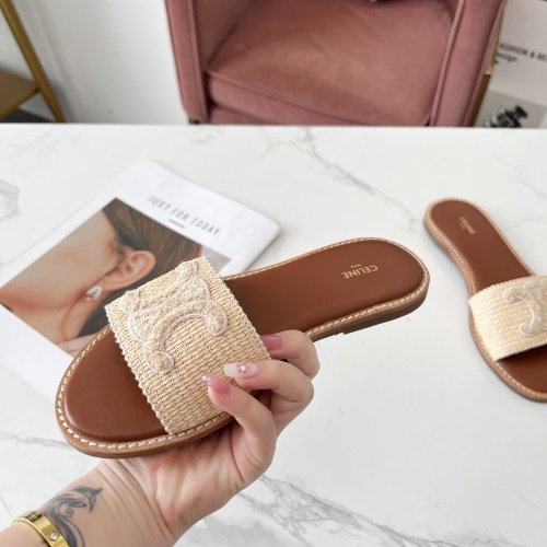 Replica Celine Slippers For Women #1225072 $68.00 USD for Wholesale