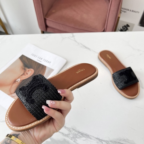 Replica Celine Slippers For Women #1225073 $68.00 USD for Wholesale