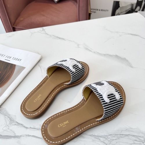 Replica Celine Slippers For Women #1225084 $82.00 USD for Wholesale