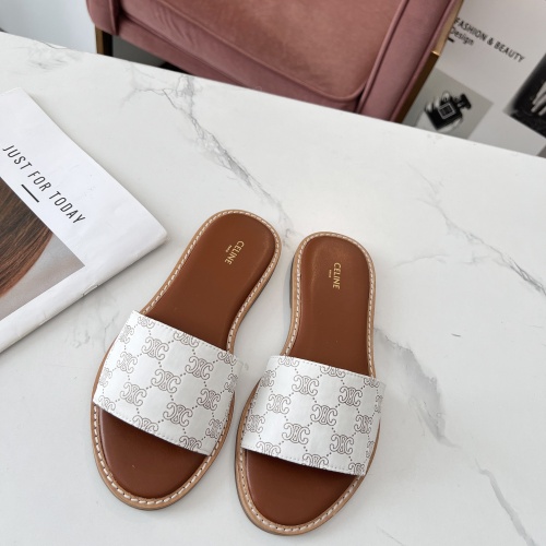 Celine Slippers For Women #1225099 $68.00 USD, Wholesale Replica Celine Slippers