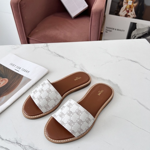 Replica Celine Slippers For Women #1225099 $68.00 USD for Wholesale