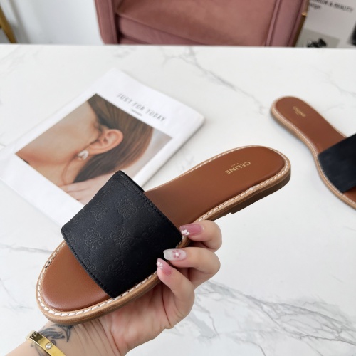 Replica Celine Slippers For Women #1225102 $68.00 USD for Wholesale