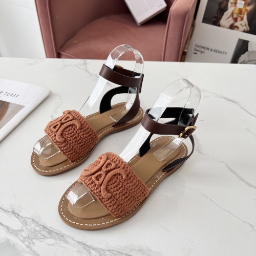 Celine Sandal For Women #1225104 $98.00 USD, Wholesale Replica Celine Sandal