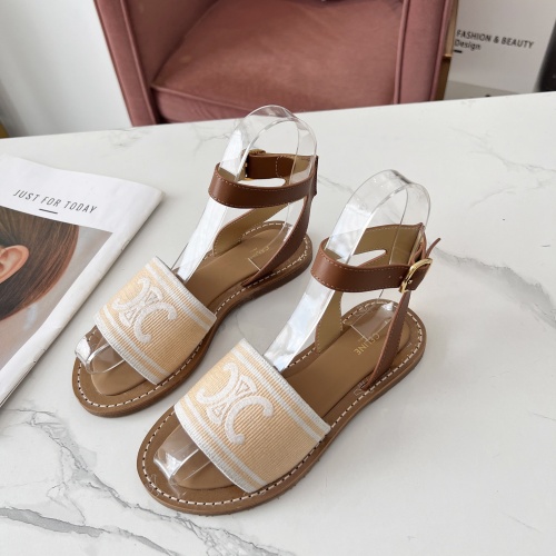 Celine Sandal For Women #1225110 $88.00 USD, Wholesale Replica Celine Sandal