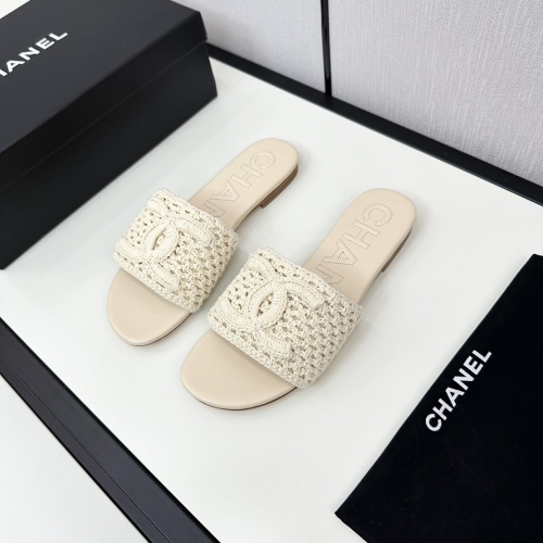 Chanel Slippers For Women #1225129 $102.00 USD, Wholesale Replica Chanel Slippers