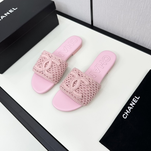 Chanel Slippers For Women #1225130 $102.00 USD, Wholesale Replica Chanel Slippers