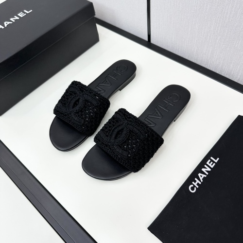 Chanel Slippers For Women #1225131 $102.00 USD, Wholesale Replica Chanel Slippers