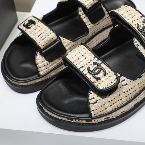 Replica Chanel Slippers For Women #1225136 $88.00 USD for Wholesale