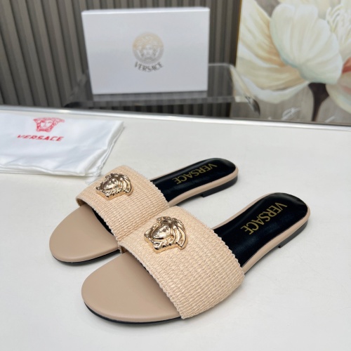 Versace Slippers For Women #1225142 $82.00 USD, Wholesale Replica Versace Slippers