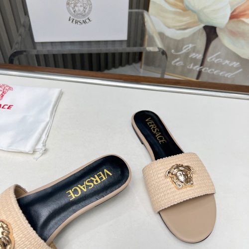 Replica Versace Slippers For Women #1225142 $82.00 USD for Wholesale