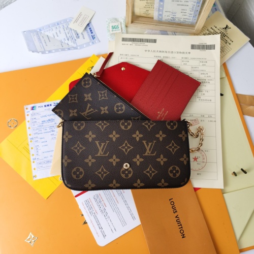 Replica Louis Vuitton LV Wallets For Women #1225143 $42.00 USD for Wholesale