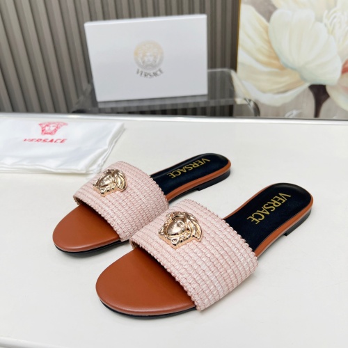 Versace Slippers For Women #1225145 $82.00 USD, Wholesale Replica Versace Slippers