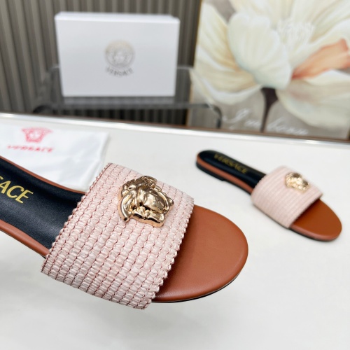 Replica Versace Slippers For Women #1225145 $82.00 USD for Wholesale