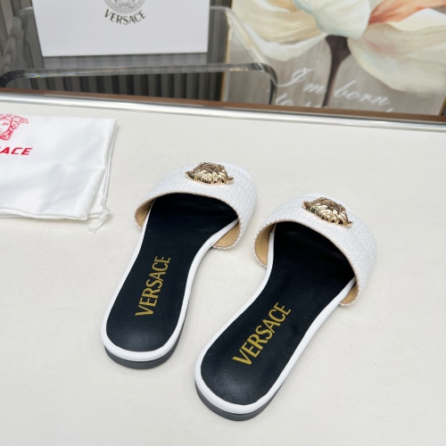 Replica Versace Slippers For Women #1225148 $82.00 USD for Wholesale