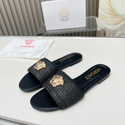 Versace Slippers For Women #1225149 $82.00 USD, Wholesale Replica Versace Slippers