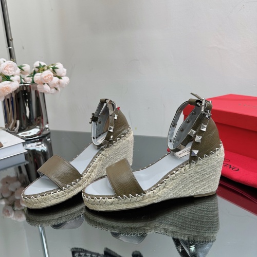 Valentino Sandal For Women #1225205 $108.00 USD, Wholesale Replica Valentino Sandal