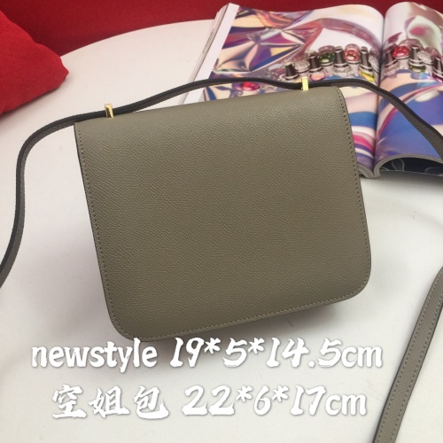 Replica Hermes AAA Quality Messenger Bags For Women #1225221 $88.00 USD for Wholesale