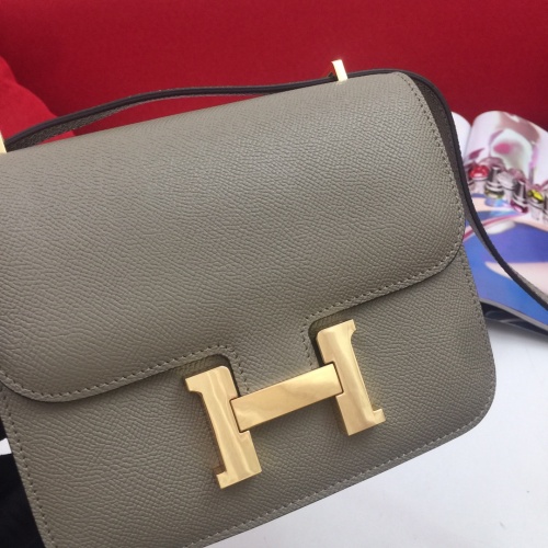 Replica Hermes AAA Quality Messenger Bags For Women #1225221 $88.00 USD for Wholesale