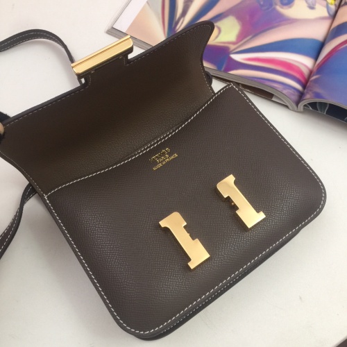 Replica Hermes AAA Quality Messenger Bags For Women #1225225 $88.00 USD for Wholesale