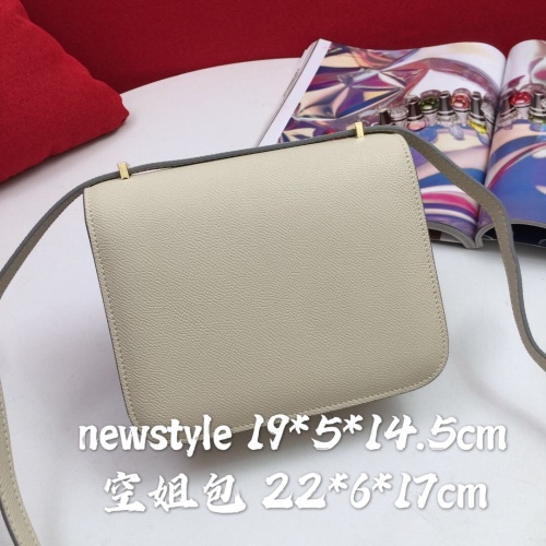 Replica Hermes AAA Quality Messenger Bags For Women #1225231 $88.00 USD for Wholesale