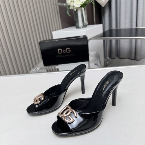 Dolce &amp; Gabbana D&amp;G Slippers For Women #1225236 $85.00 USD, Wholesale Replica Dolce &amp; Gabbana D&amp;G Slippers