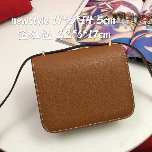 Replica Hermes AAA Quality Messenger Bags For Women #1225237 $96.00 USD for Wholesale